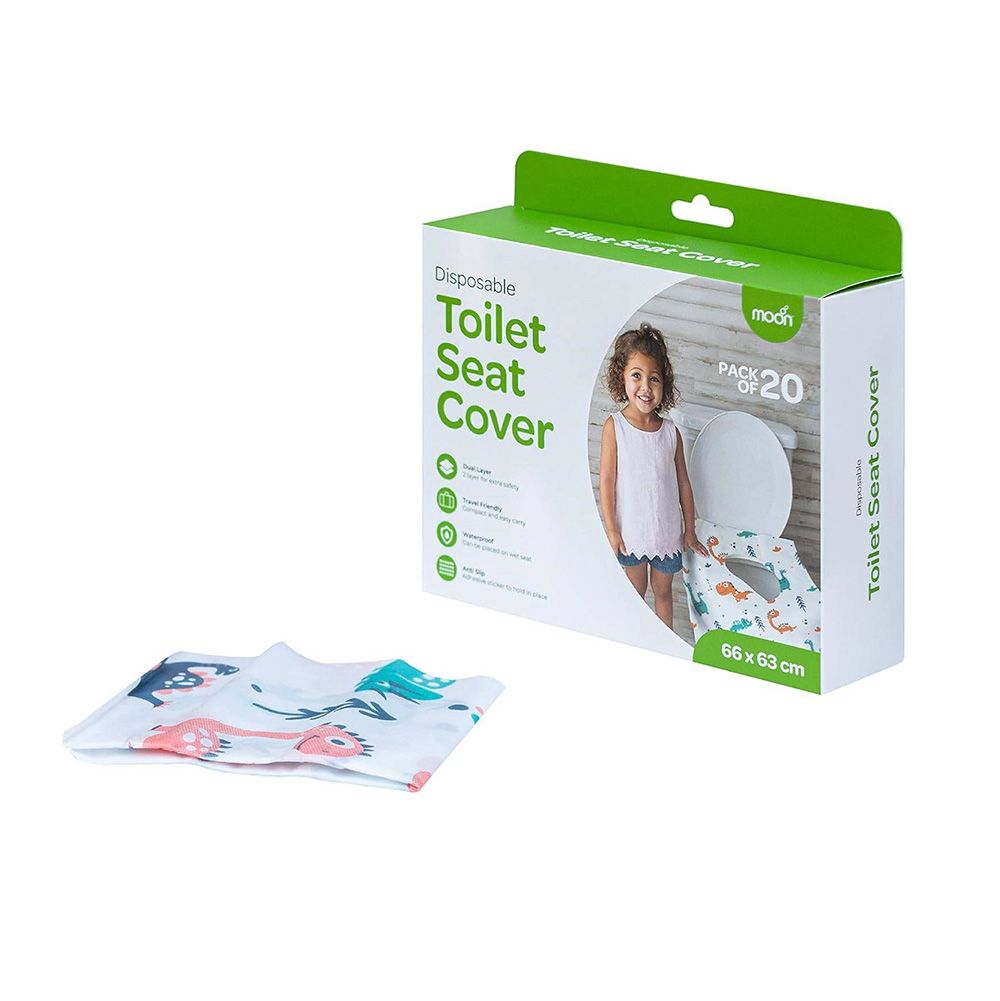 Moon - Disposable Toilet Seat Cover - 20 pcs