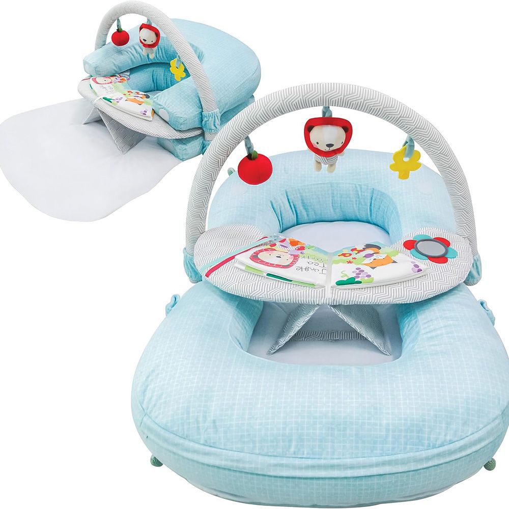 Moon - Sit,Feed,Nap n play - blue