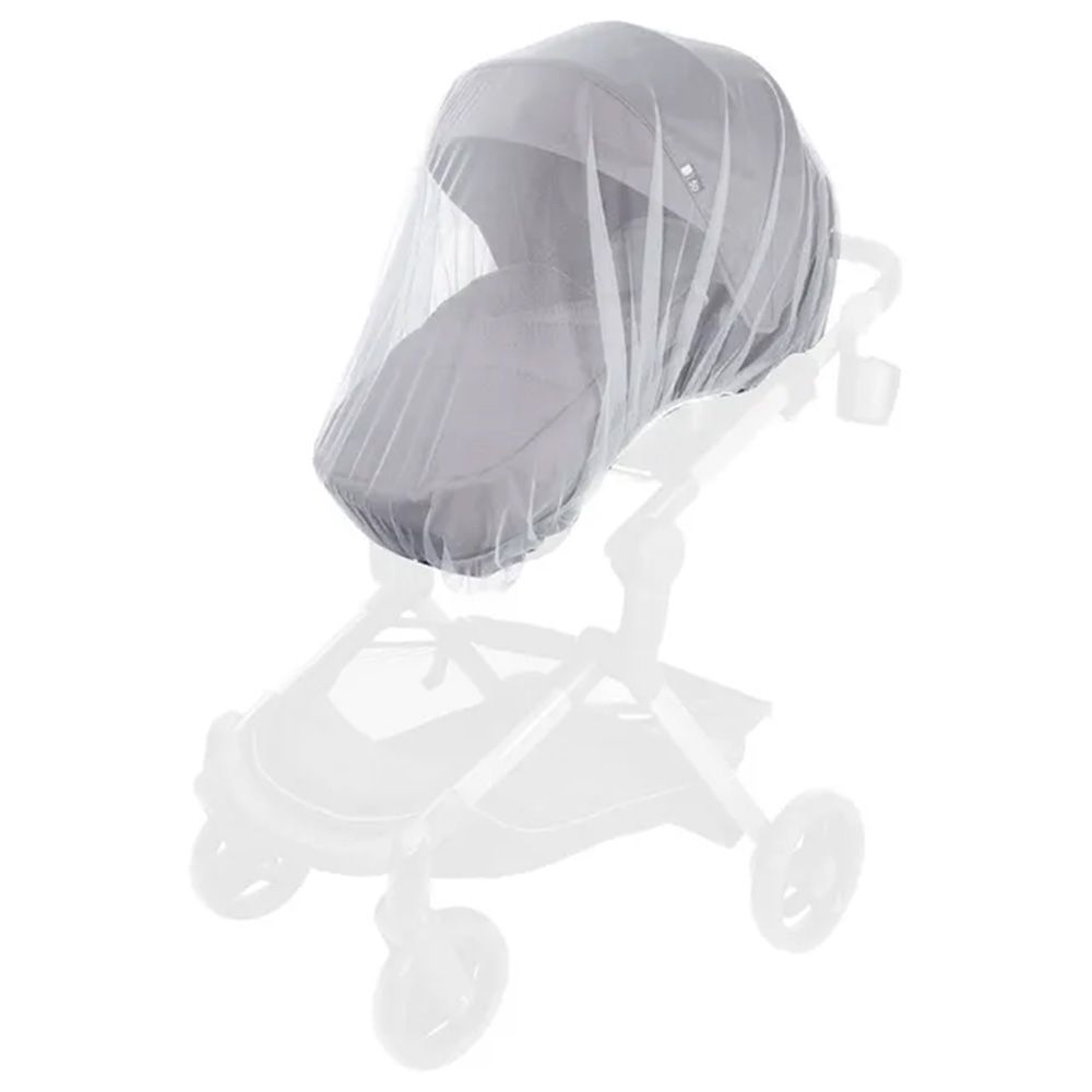 Moon - Universal Stroller Mesh Mosquito Net Only - White