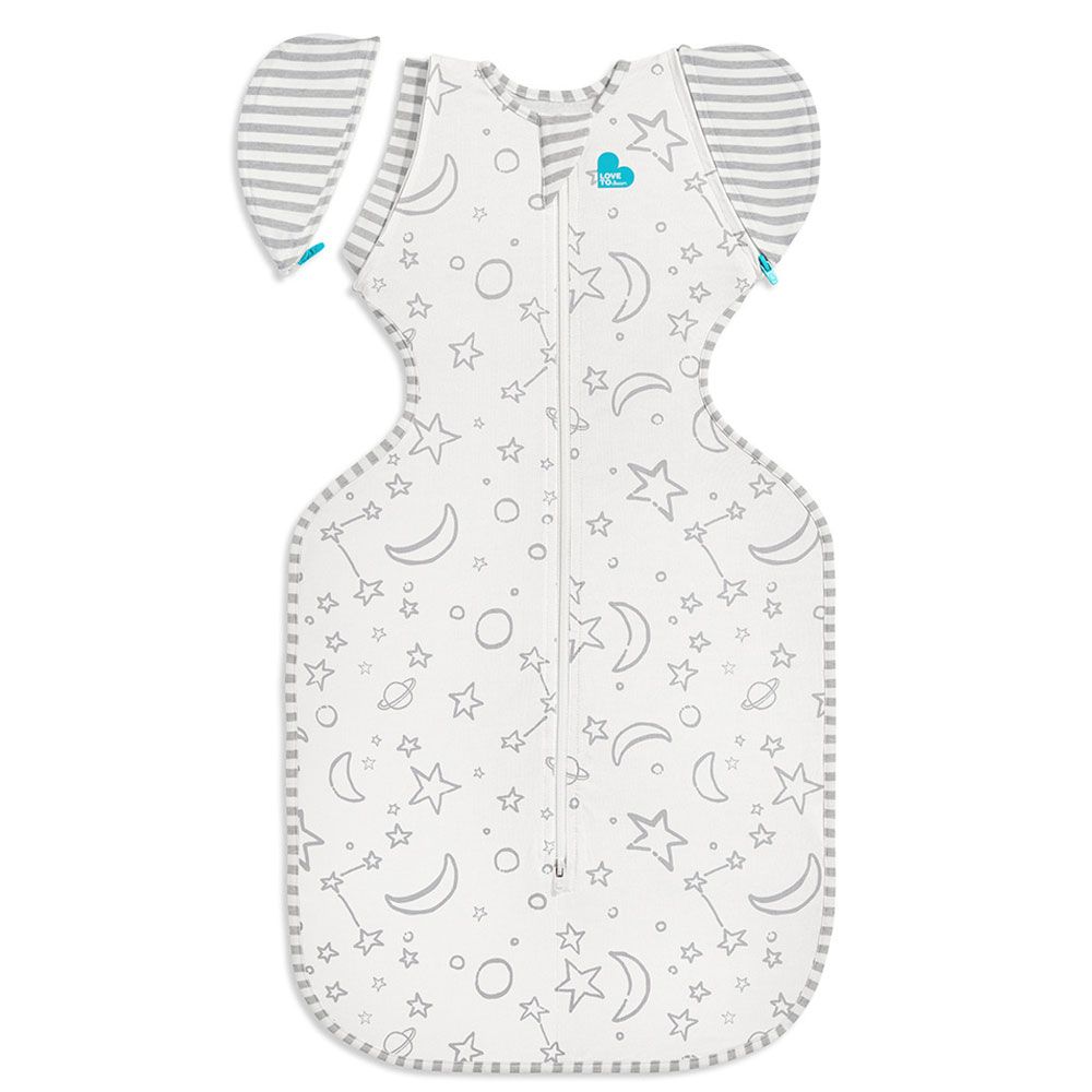 Love to Dream - Swaddle Up bamboo Lite Stage 1 - 0.2 TOG - White - 3-1 months