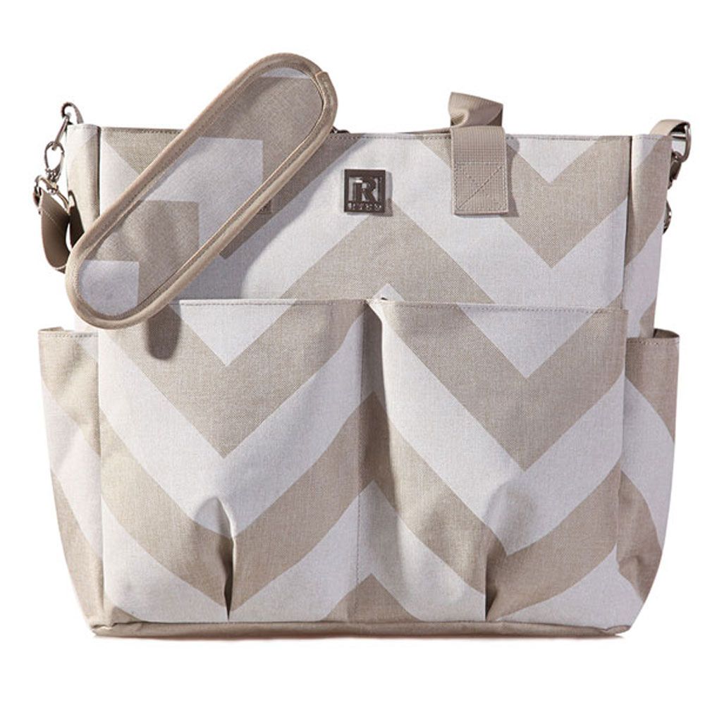 Ryco - Sorrento Oatmeal Unisex baby diaper changing bags