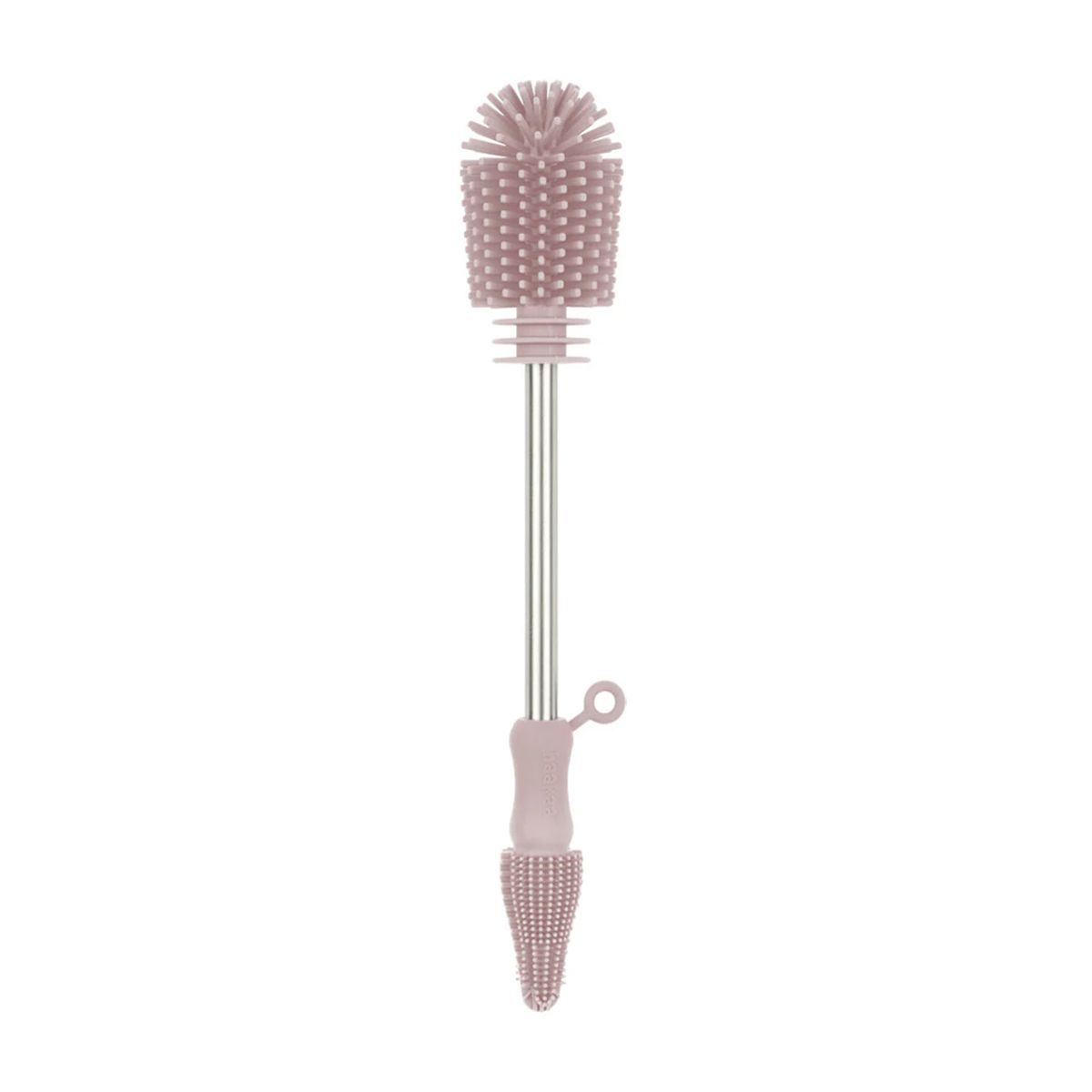 Haakaa - Silicone Double Ended Bottle Brush - Blush