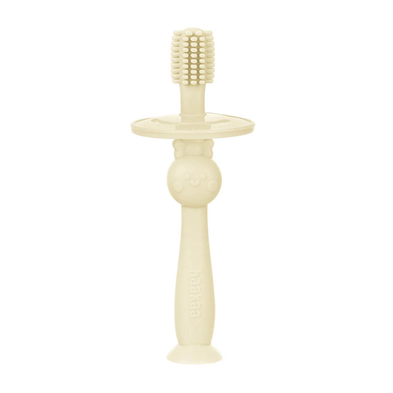 Haakaa -  Silicone Toothbrush 360 - Cream
