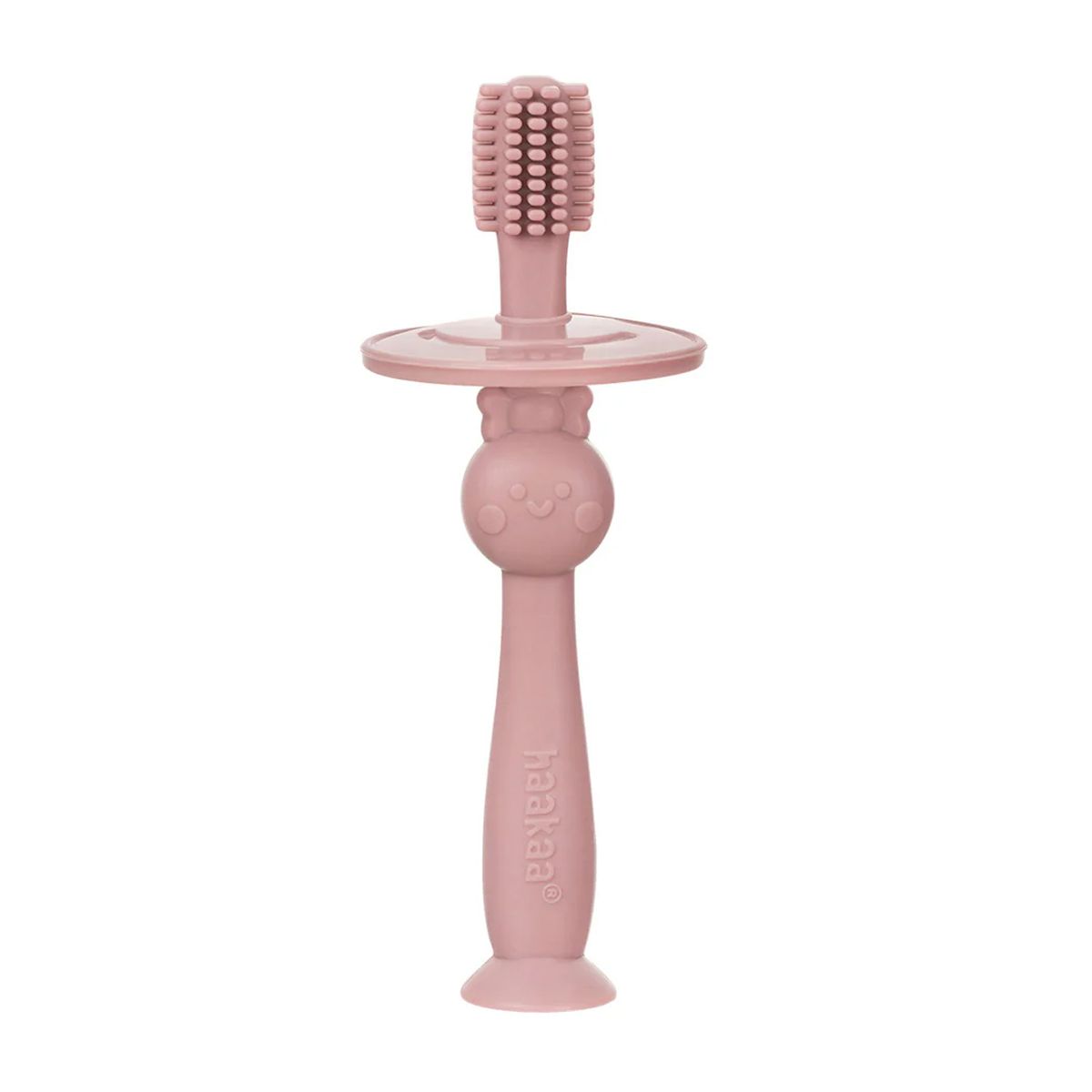 Haakaa -  Silicone Toothbrush 360 - Blush