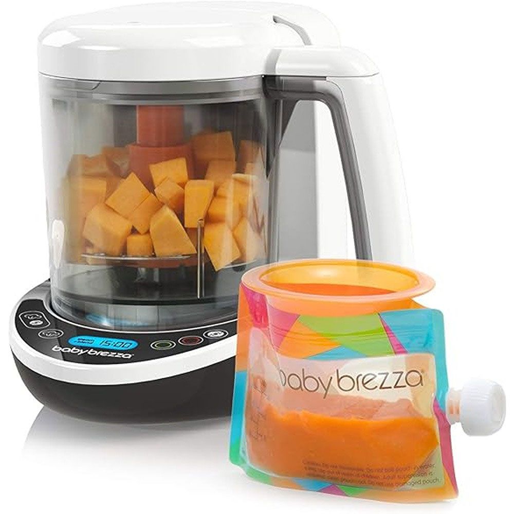Baby Brezza One Step Food Maker Set – Black & Silver