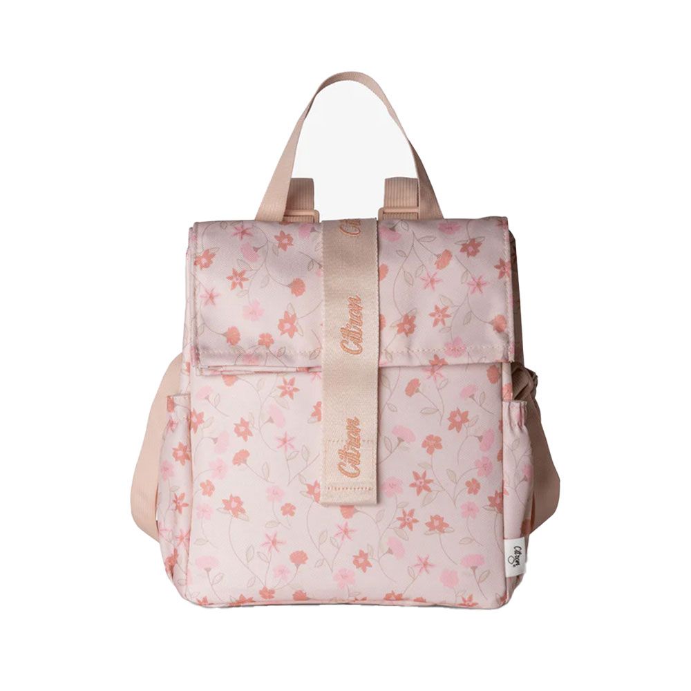 Citron - 2023 Insulated Rollup Lunchbag - Flower