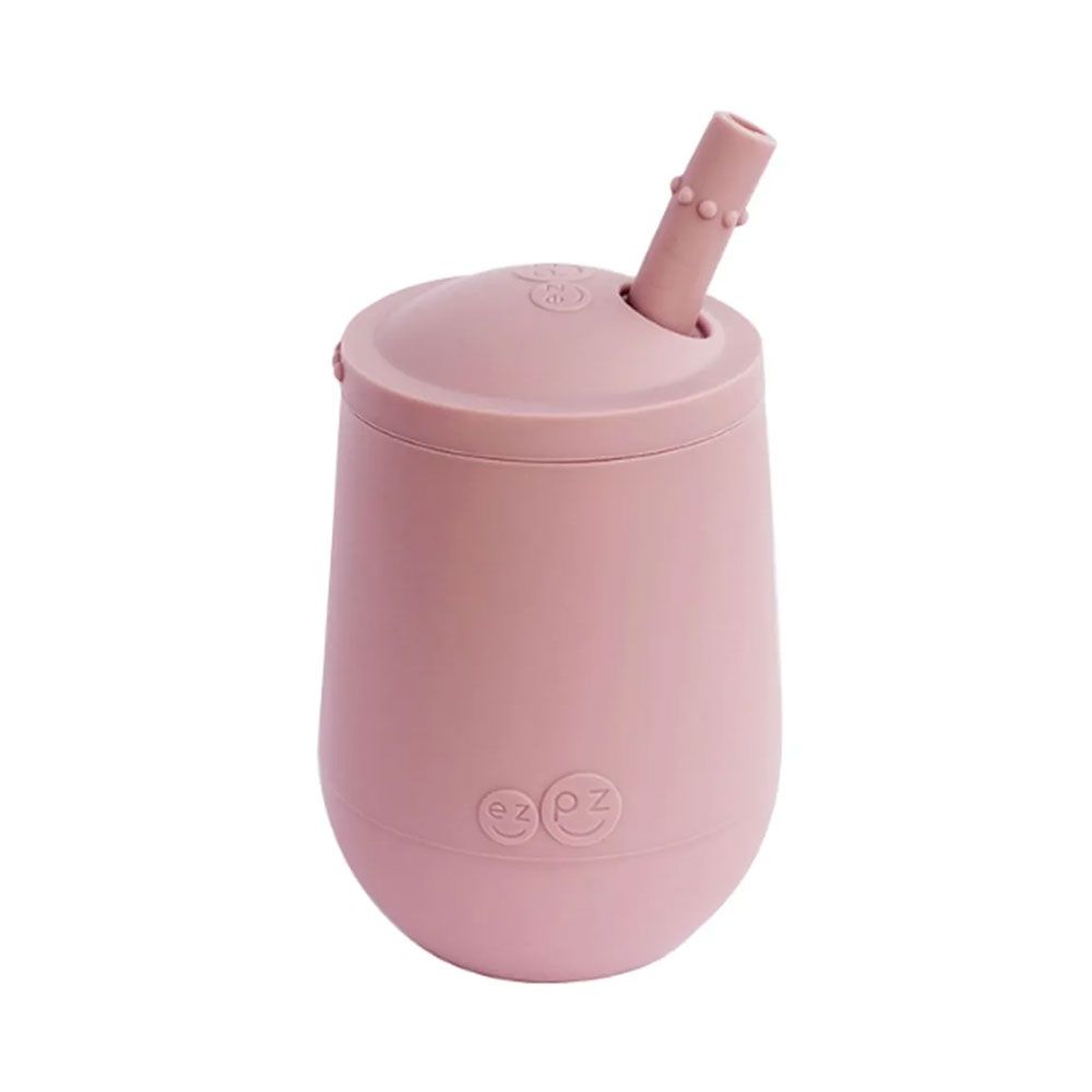 ezpz – mini cup straw training system -118 ml - Pink