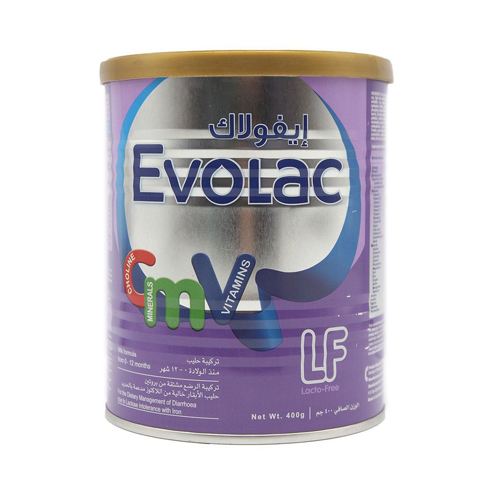 Evolac - Baby Milk Powder 400 g LF-AD 0-12 months