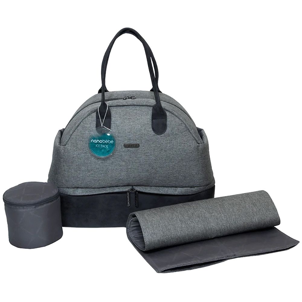 Nanobebe - Duet Diaper Changing Bag
