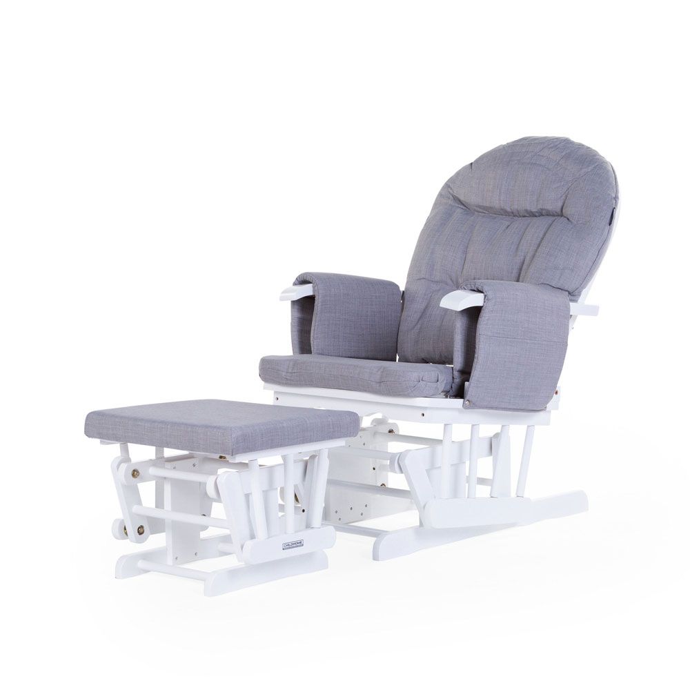 CHILDHOME - Gliding Chair With Footrest - Grey