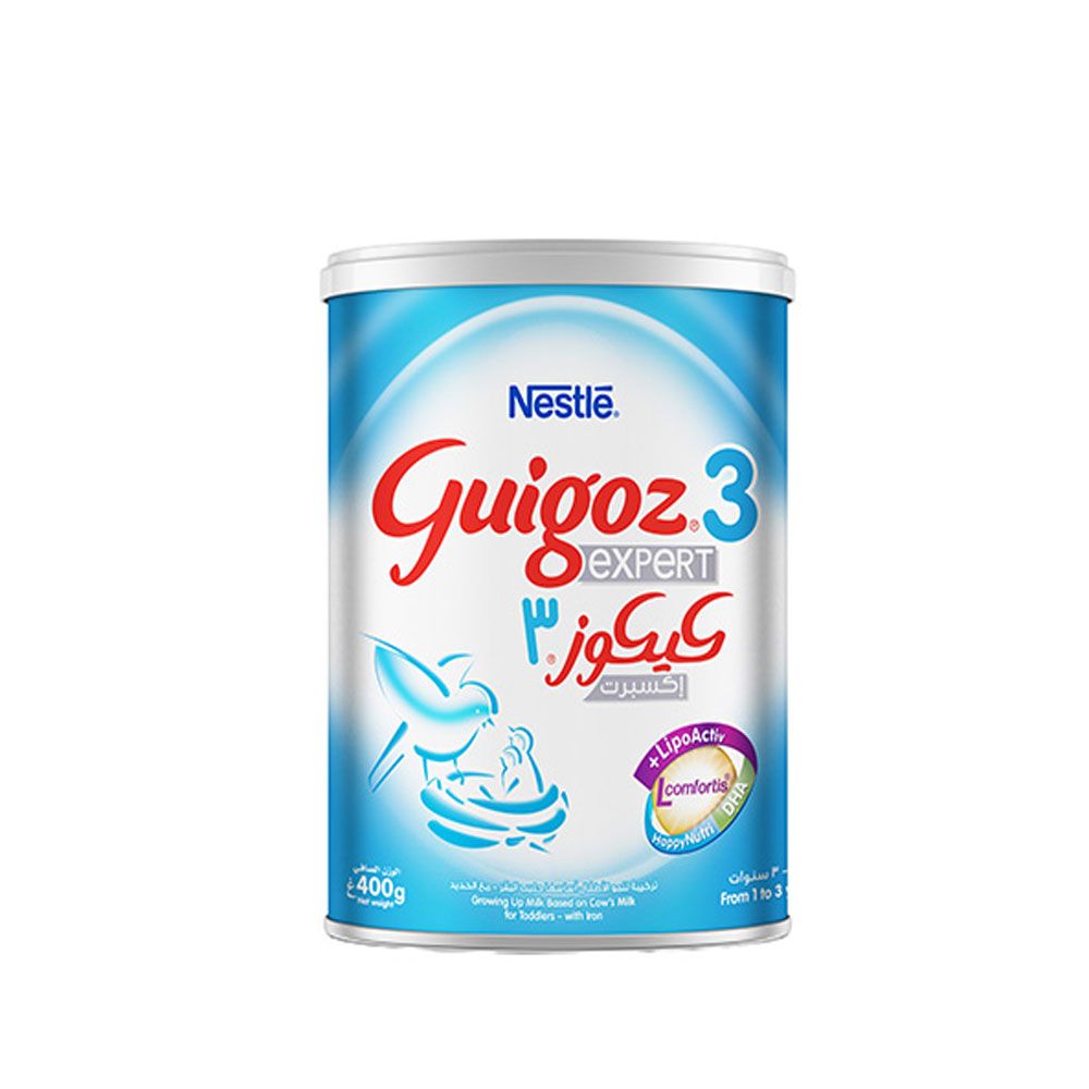 GUIGOZ Milk Formula EXPERT Stage 3, 1-3 years, 400 gm