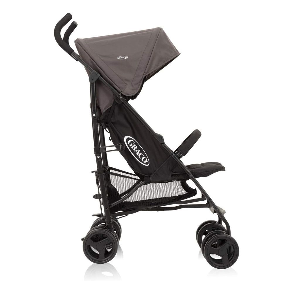 Graco - Travelite Stroller Black & Gray 3-0 year