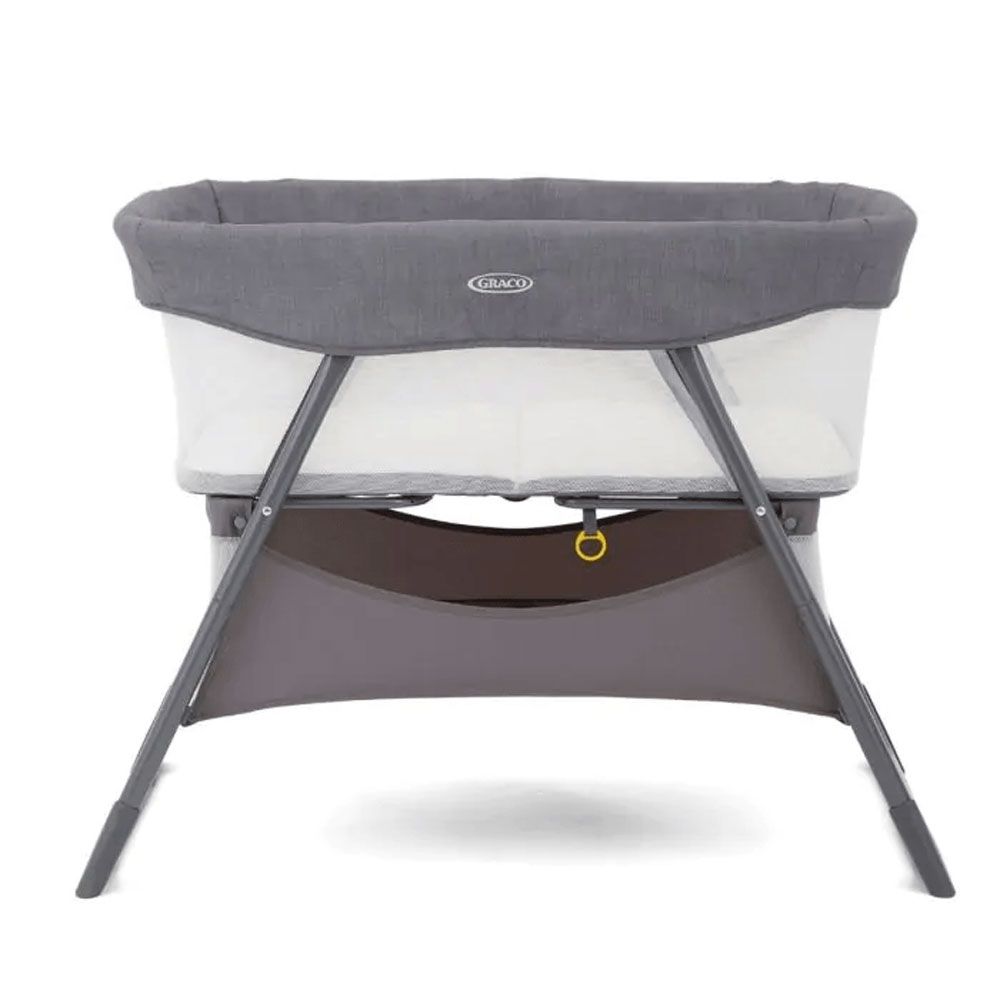 Graco - Side-By-Side Bedside Bassinet Pearl - 6-0 months