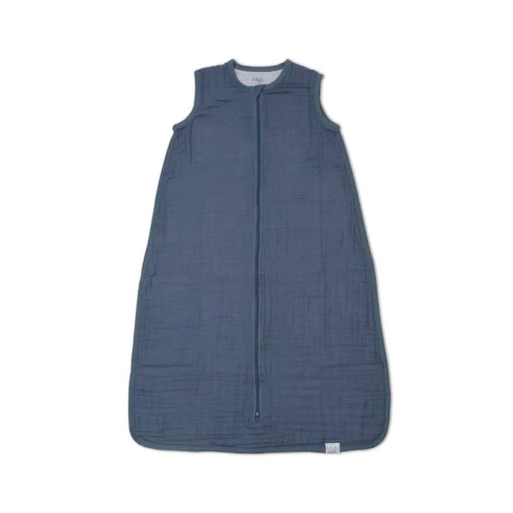 Lulujo - Muslin Sleeping Bag - Navy Night - Size - 6-12 m