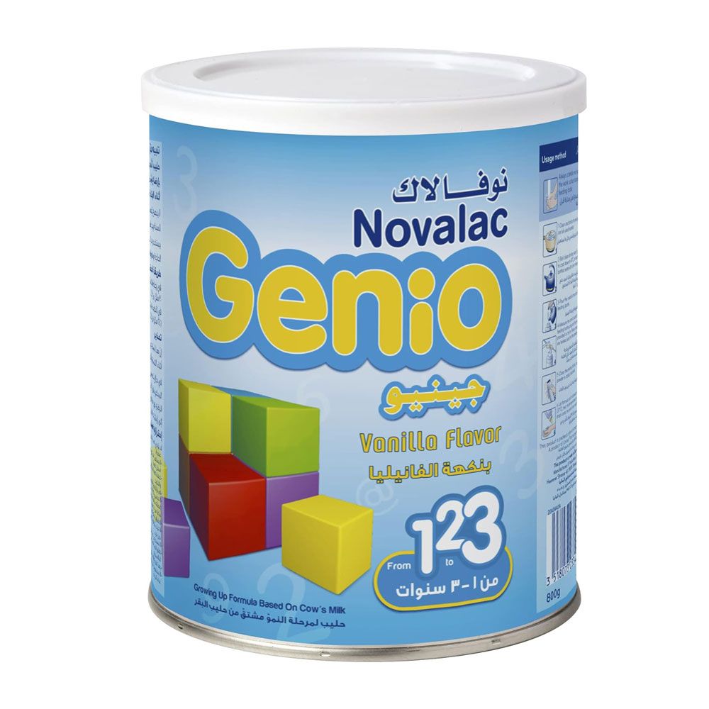 Novalac - Genio Vanilla Flavour - 800 g
