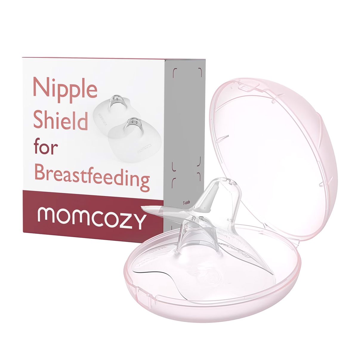 Momcozy - Nipple Shield For Breastfeeding - Size L - 2Pcs