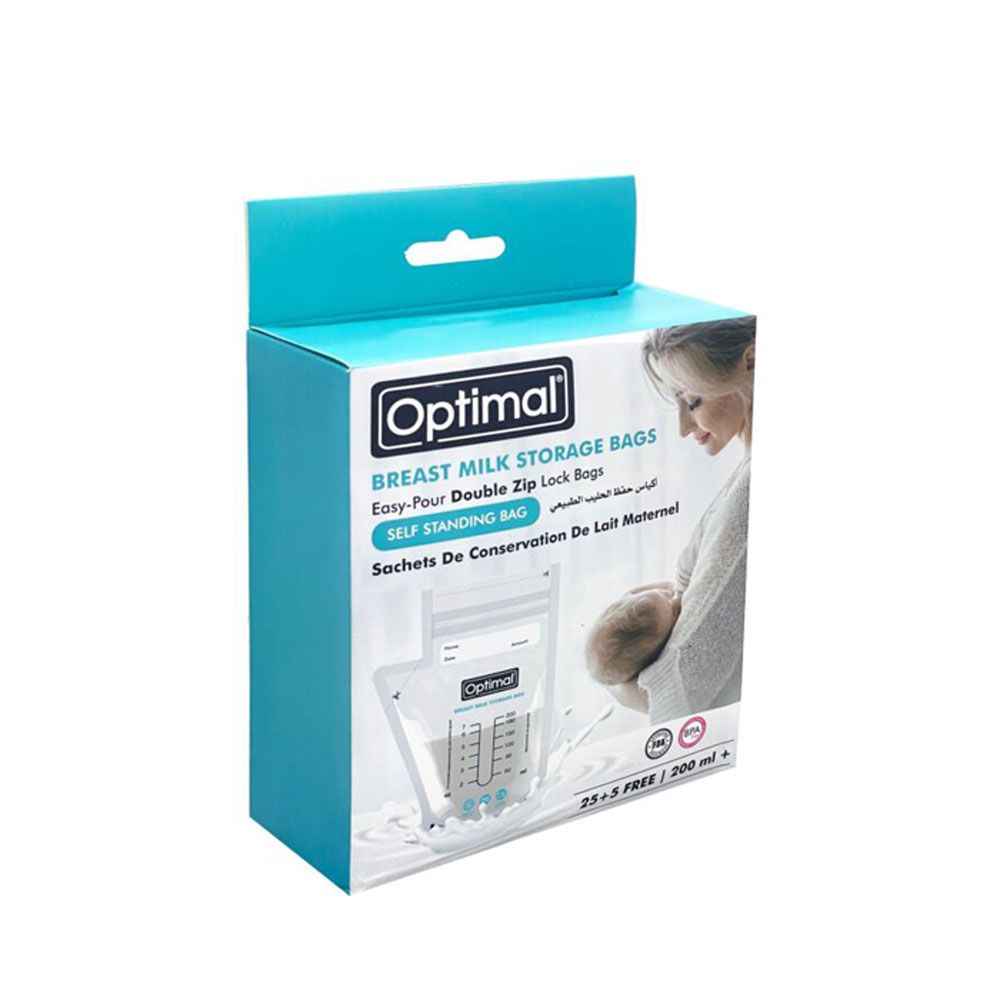 Optimal Breast Milk Storage Bags (30pcs)