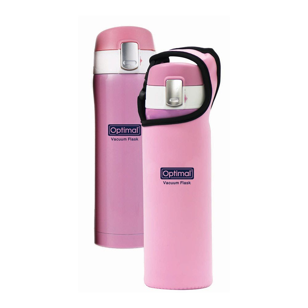 Optimal Stainless steel vacuum 480ml - pink