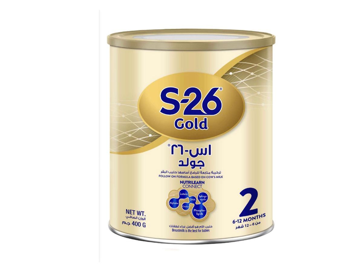 S-26 Pro Gold Milk Formula Stage 2, 6-12M, 400 gm