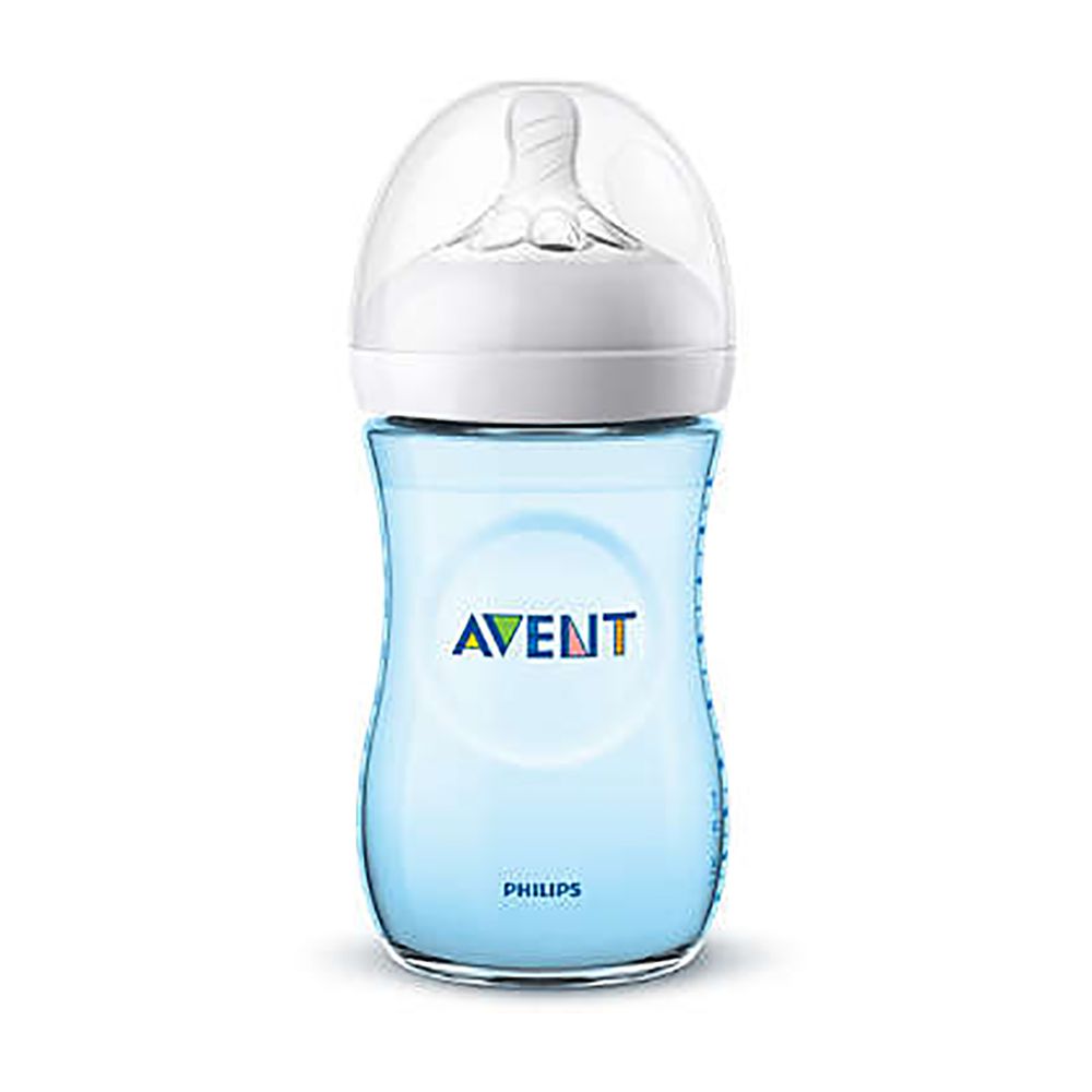 Philips Avent - Natural Baby Bottle Blue - 260 ml