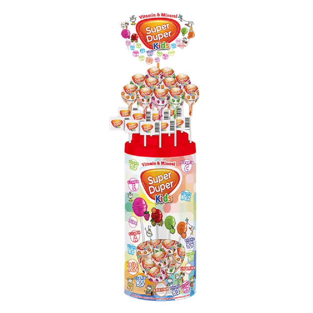 Super Duper Kids - Lollipops with Vitamins & Minerals