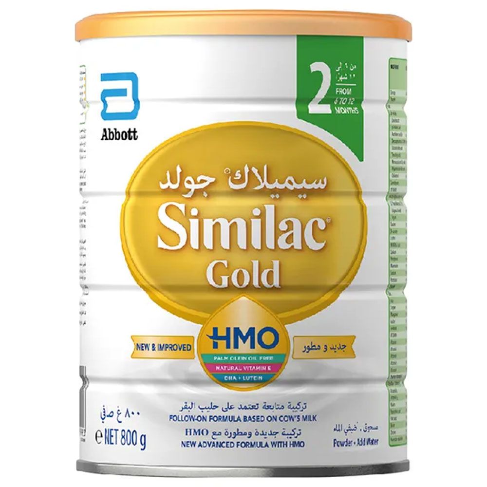 Similac - Gold 2 HMO Follow-On Formula Milk (6-12m) - 800g