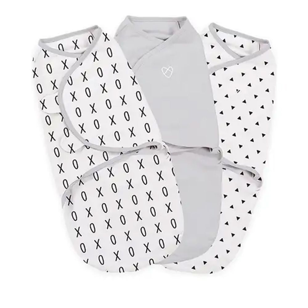 SwaddleMe - Original Swaddle Adjustable Baby Wrap Stage 1 TOG 0.5 - 3-0 months - 3 pcs - Xoxo