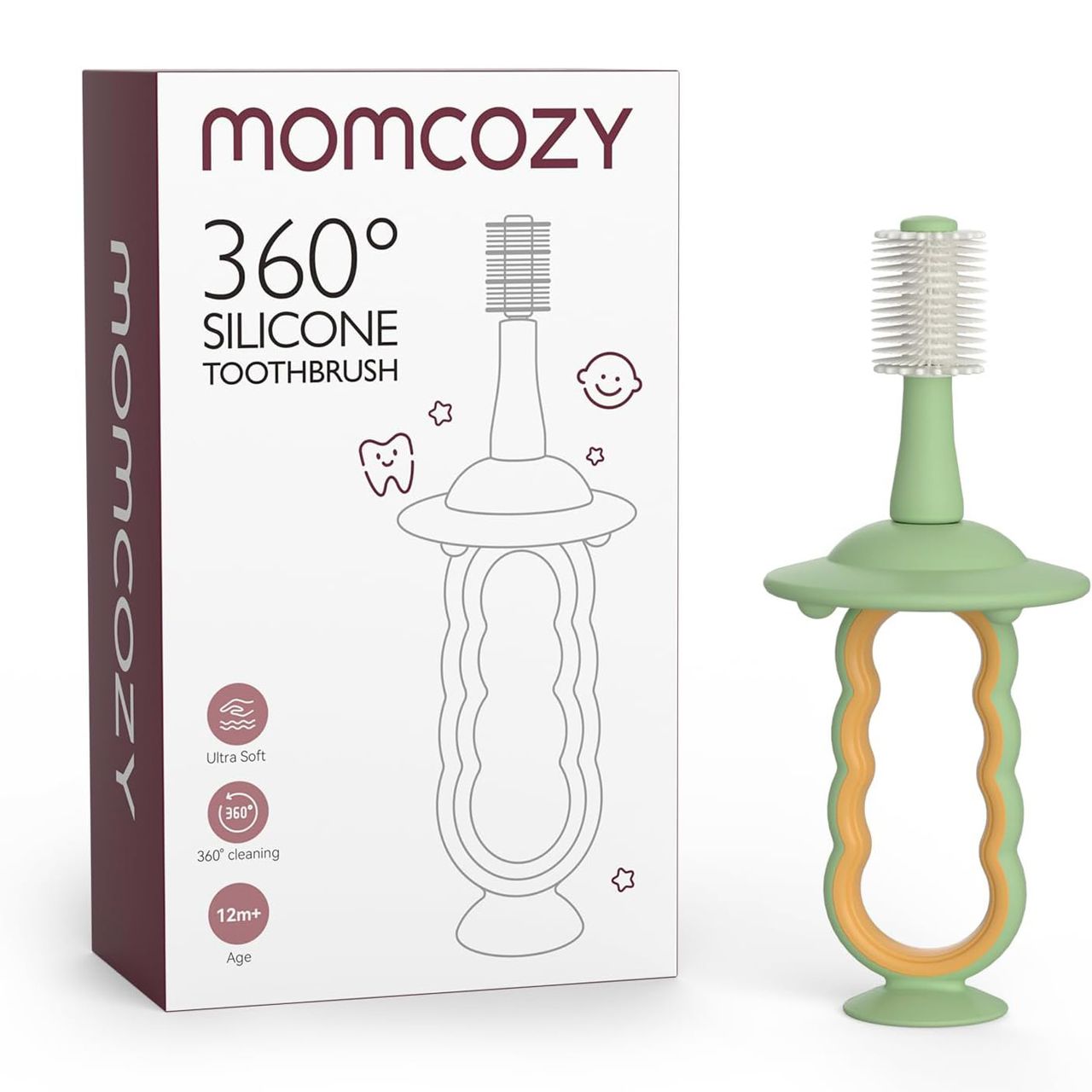 Momcozy - 360 Silicone Toothbrush