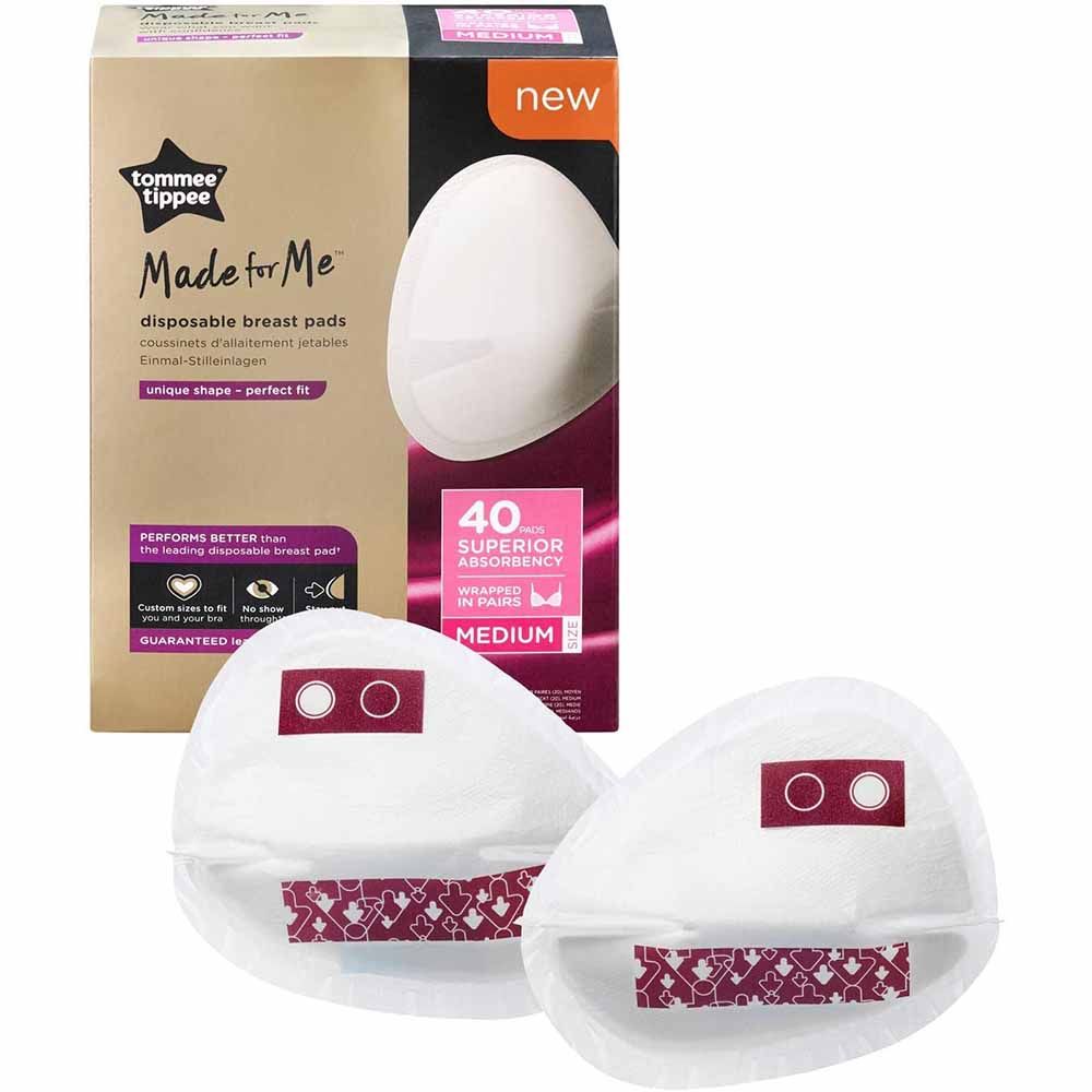 Tommee Tippee - Made For Me - Disposable Breast Pads - 40pcs - Medium